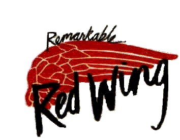 Remarkable Red Wing logo